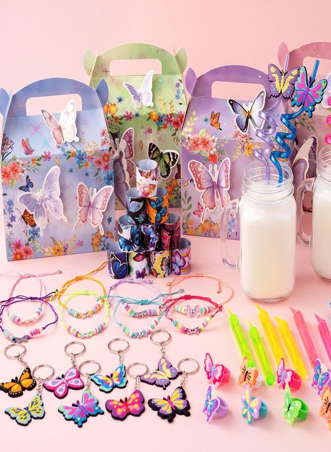 DMIGHT Butterfly Party Favors Fairy Birthday Party Supplies for Girls Kid Toy Gift Prize Goodie Bag Stuffer Butterfly Decorations Party Favors - Image 4